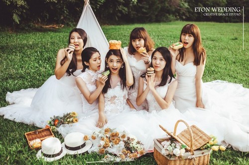 閨蜜婚紗,閨蜜寫真,姐妹照,姐妹寫真